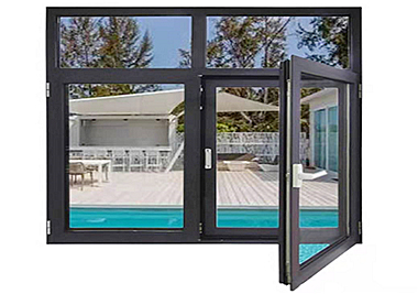 烏蘭察布無(wú)縫焊接隔熱平開窗（內(nèi)開內(nèi)倒）